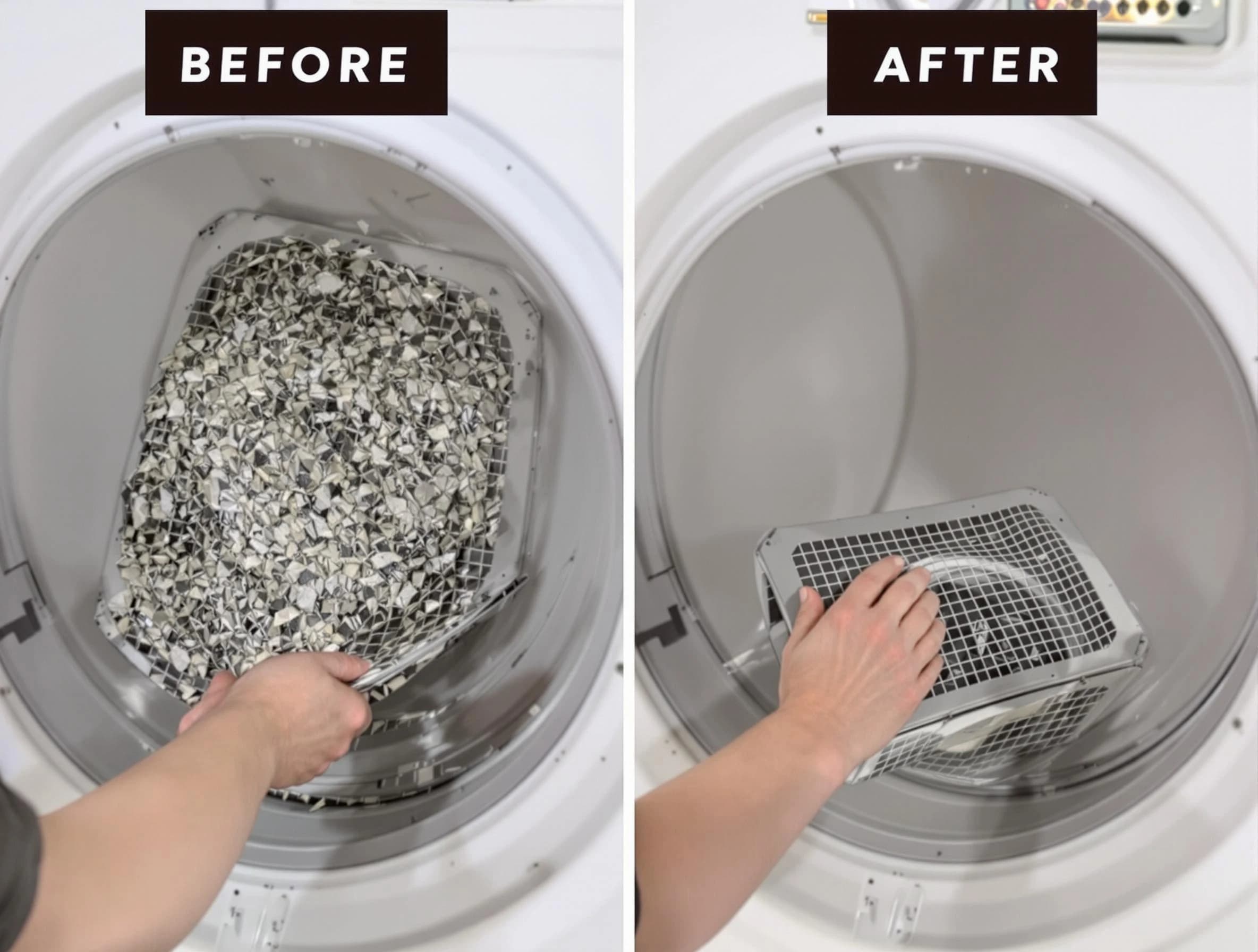 Professional lint trap cleaning by Farr West Dryer Vent Cleaning in Farr West