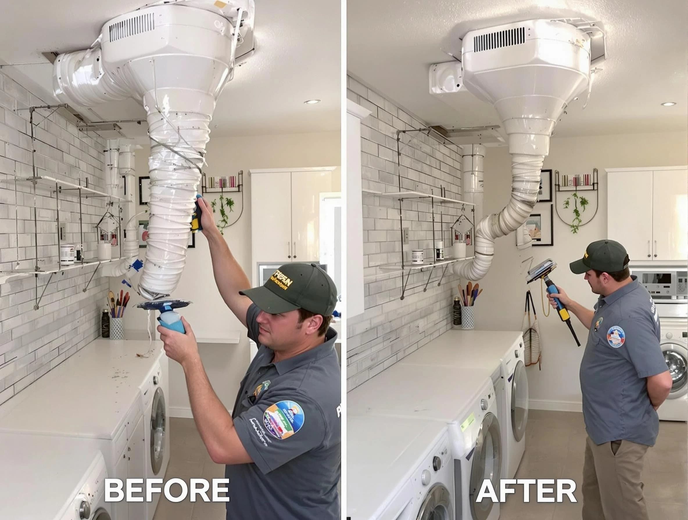 Professional dryer exhaust vent cleaning by Farr West Dryer Vent Cleaning in Farr West